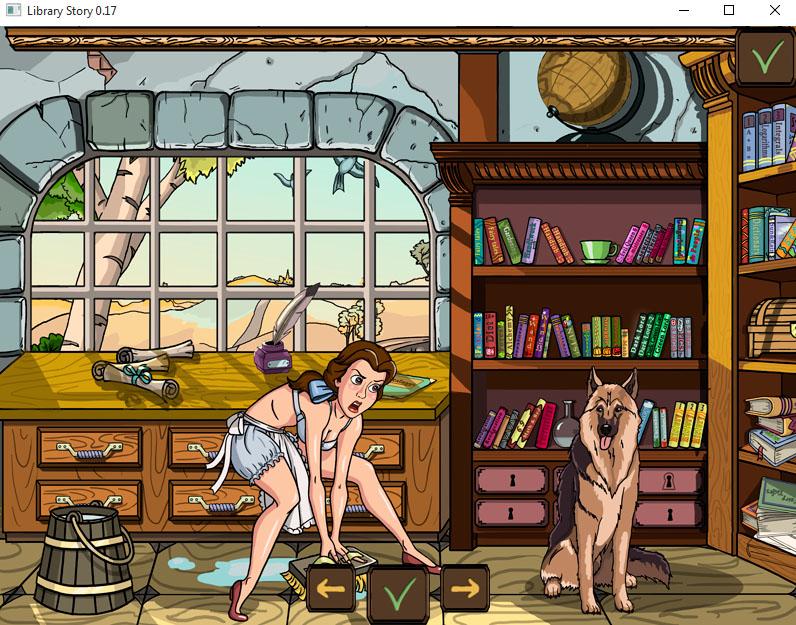 Xaljio - Library story Porn Game