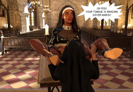 UNEMPLOYED - CORRUPTION OF THE FAITHFUL 3D Porn Comic
